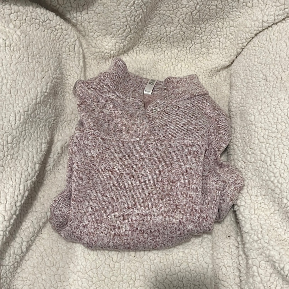 Purple pull over